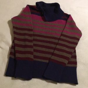 Eddie Bauer split turtleneck sweater
